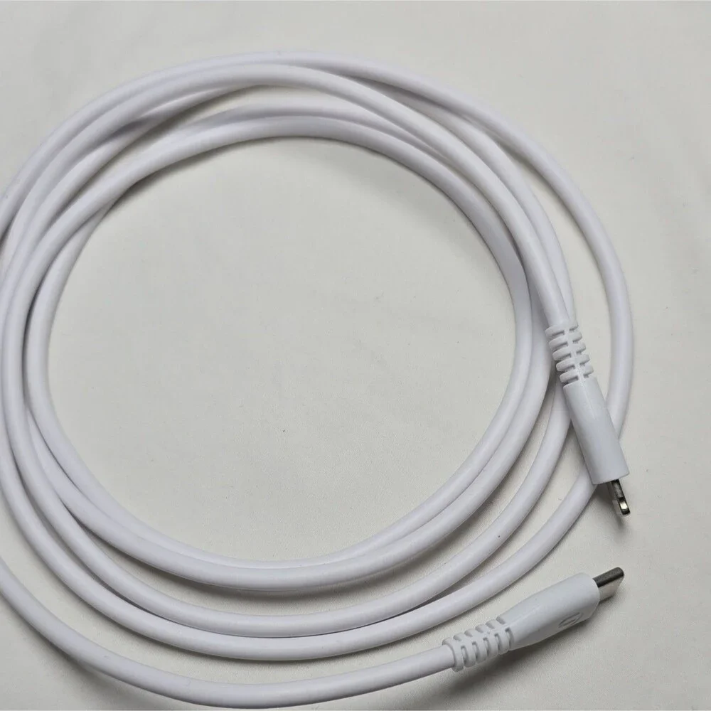 White USB-C Fast Charge Cable for Apple iPhone iPad iPod